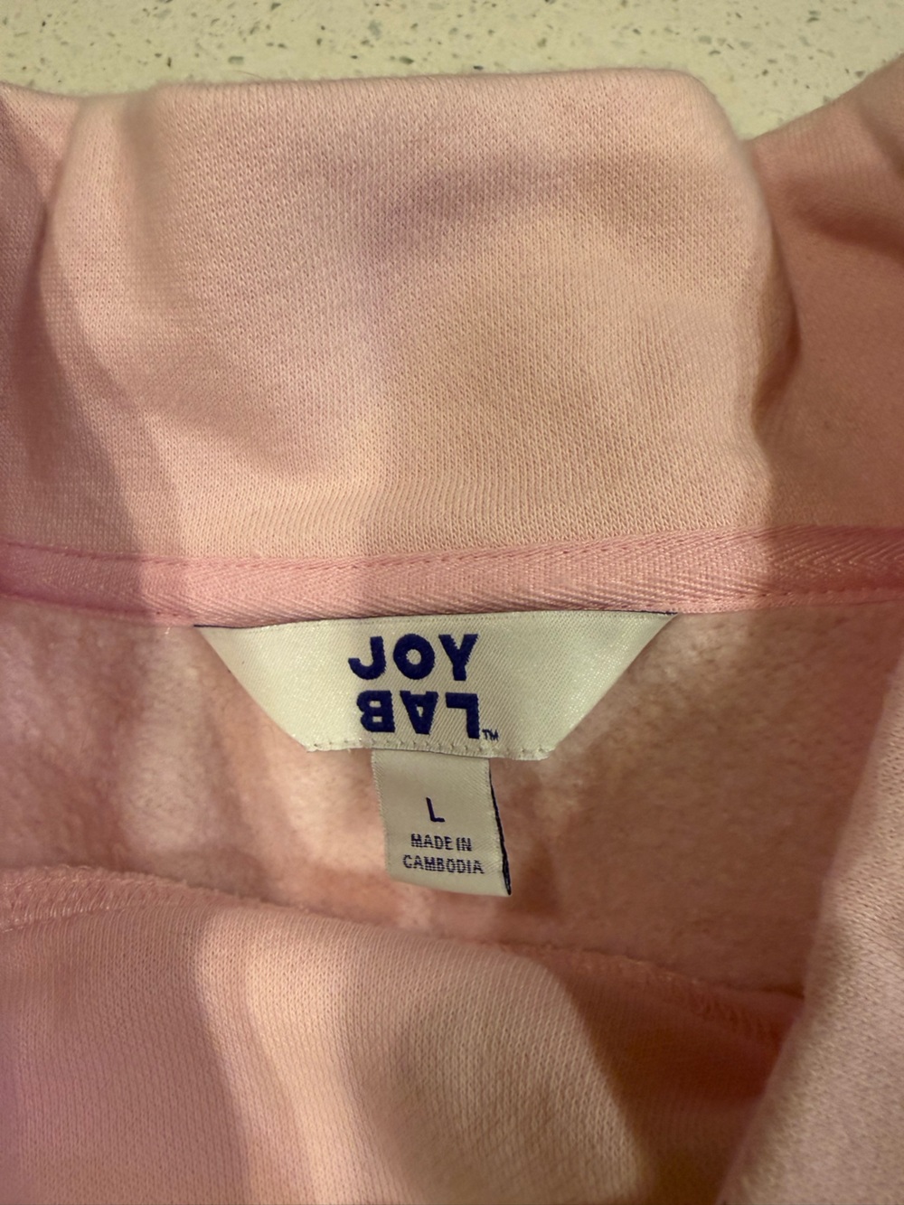 JoyLab Pink Crewneck Sweatshirt - Picture 3 of 4